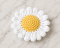 Daisy Keychain Crochet Pattern FREE