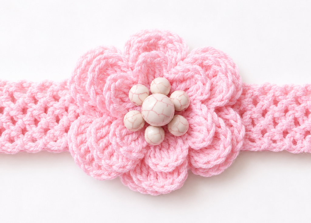 BABY STRETCHY HEADBAND CROCHET PATTERN