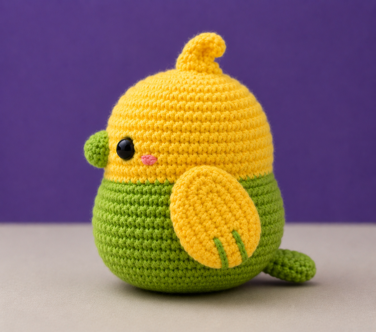 Mini Budgie Bird Crochet Pattern