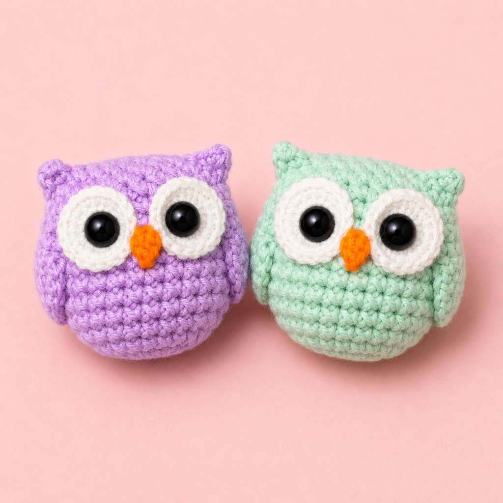 Mini Crochet Owl Pattern