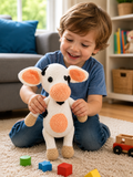 Crochet Cow Amigurumi Pattern PDF | Cute Farm Animal Plush Toy