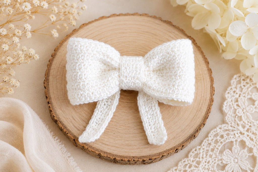 Crochet Hair Bow Pattern (Free Download)