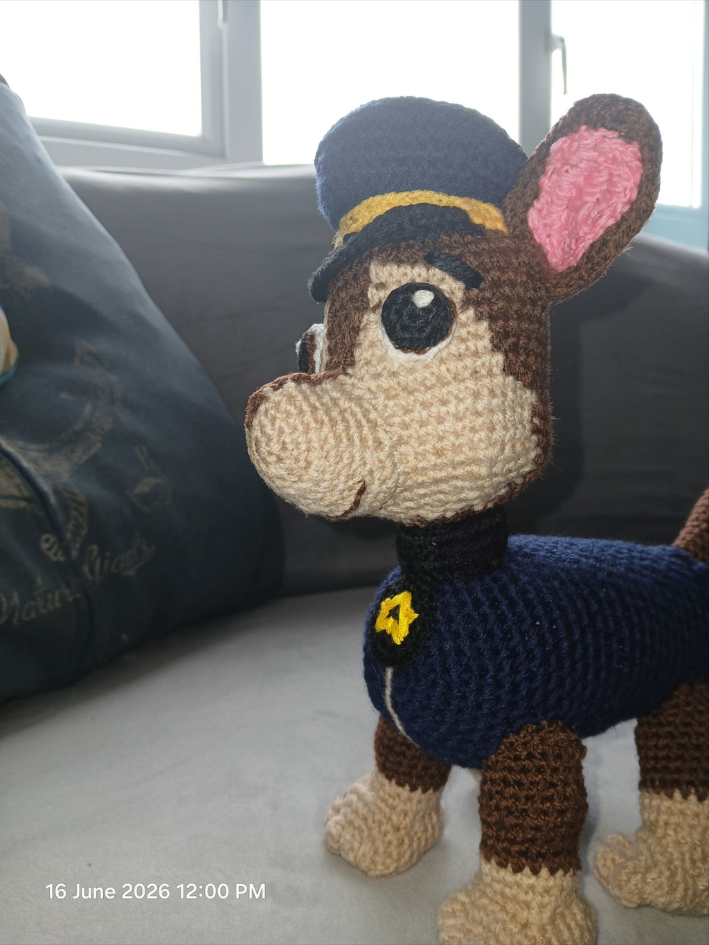 Police Dog Amigurumi Crochet Pattern