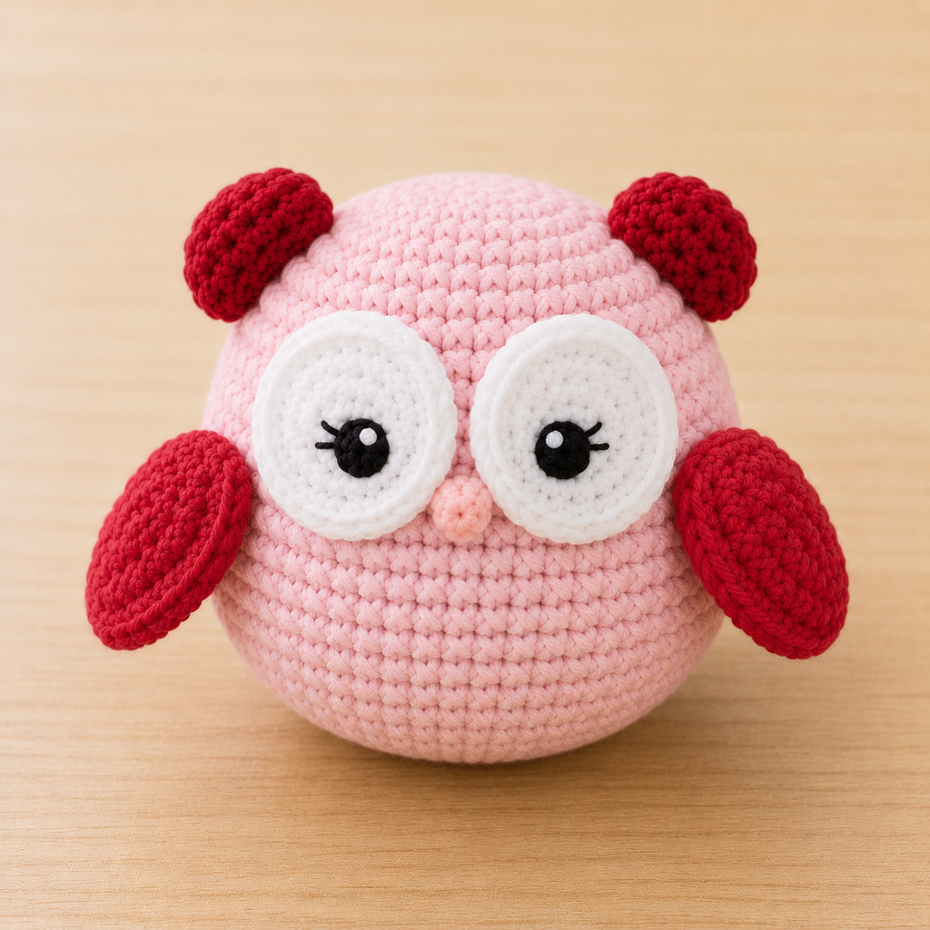 Mini Crochet Owl Pattern – Cute Pocket Owl Amigurumi
