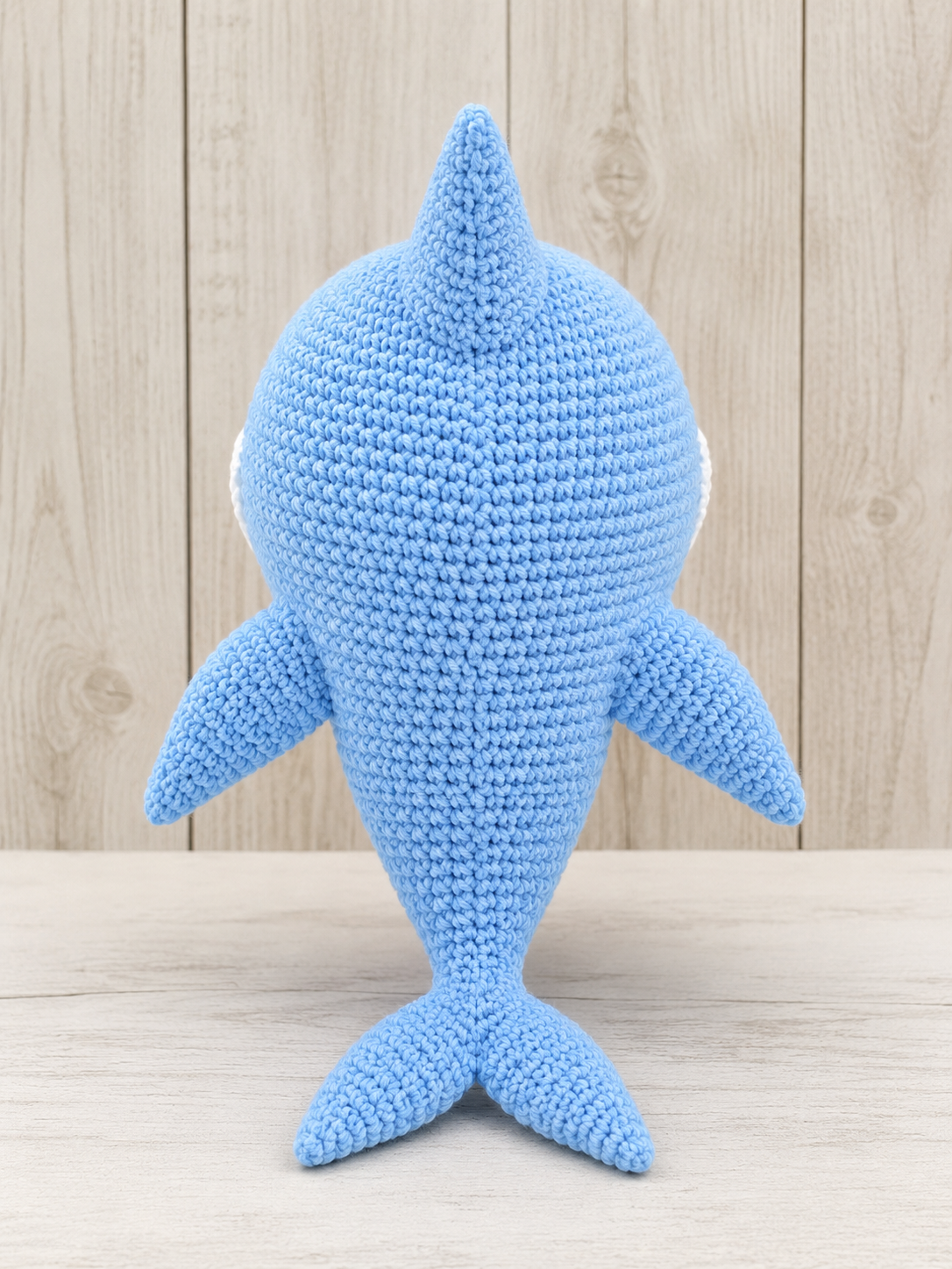Crochet Shark Plush – Handmade Amigurumi Ocean Toy Pattern