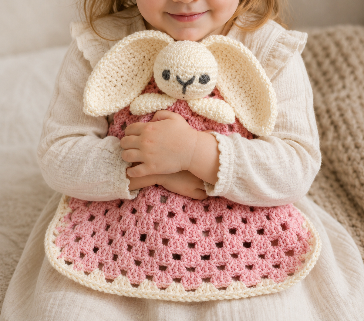 Bunny Comforter Crochet Pattern