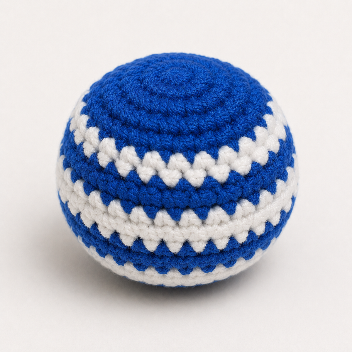 “FREE Handmade Crochet Footbag Pattern (Hacky Sack Style)”