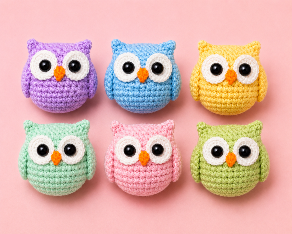 Mini Crochet Owl Pattern